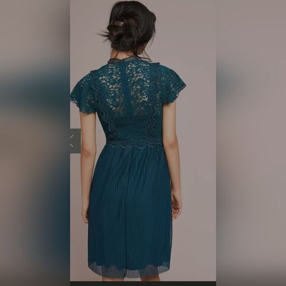 Anthropologie Greenwich Lace Dress size 4 - Picture 7 of 8